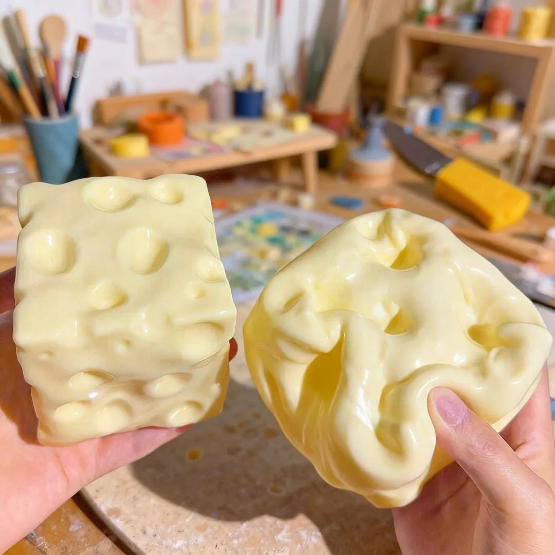 Squishys Cheese Block